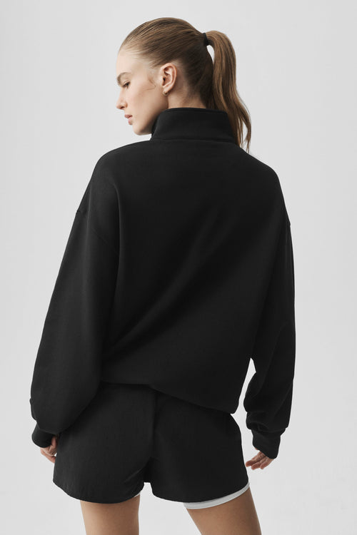 Accolade 1/4 Zip Pullover - Black - 2