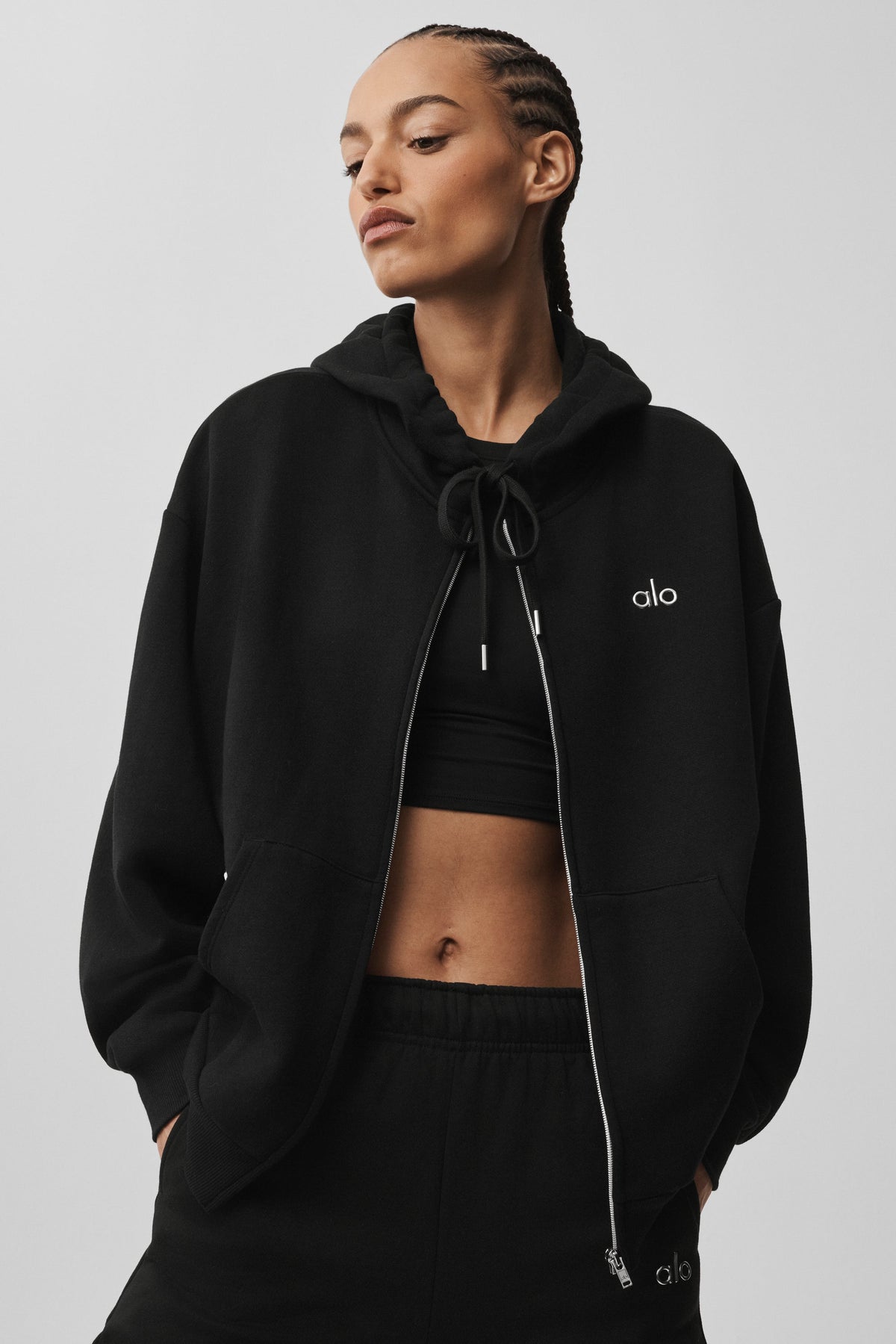 Accolade Full Zip Hoodie - Black - 2