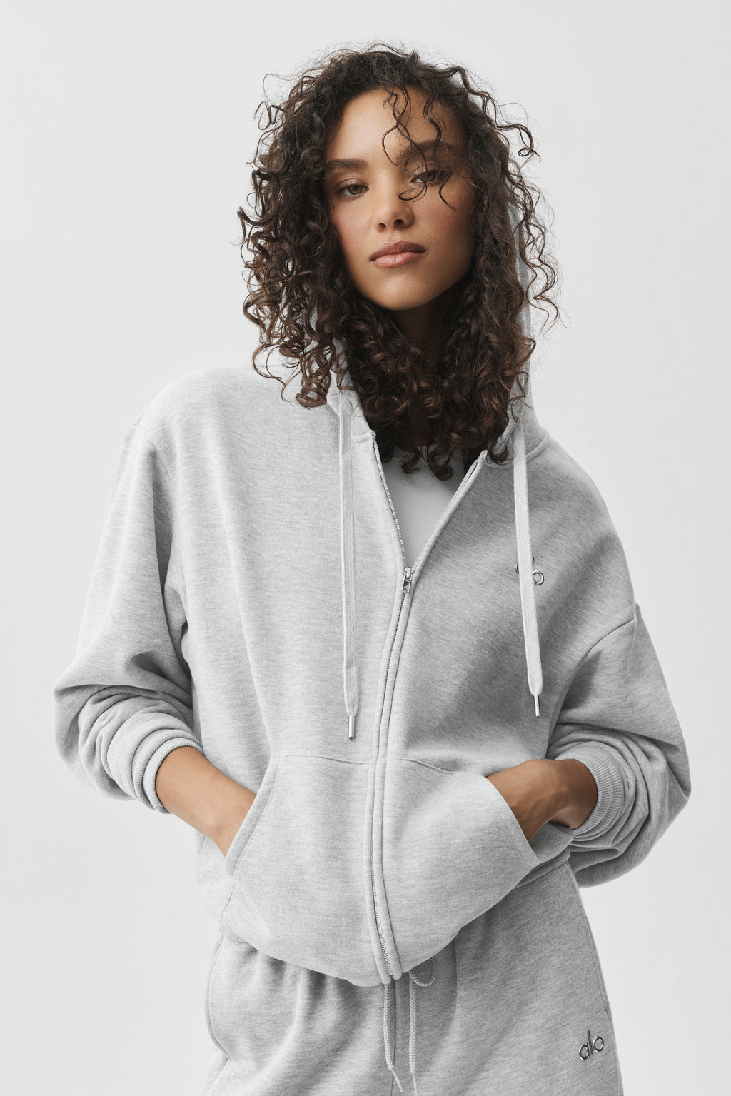 Accolade Full Zip Hoodie - Athletic Heather Grey - 4